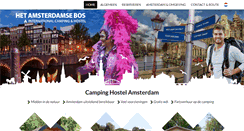 Desktop Screenshot of campingamsterdamsebos.nl