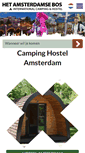 Mobile Screenshot of campingamsterdamsebos.nl