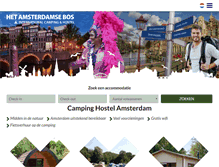 Tablet Screenshot of campingamsterdamsebos.nl